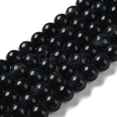 Natural Tiger Eye Beads Strands G-D083-A01-01-1