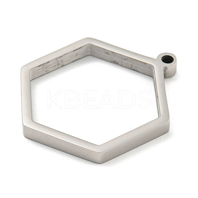 Non-Tarnish 304 Stainless Steel Laser Cut Pendants STAS-U009-04A-P-1