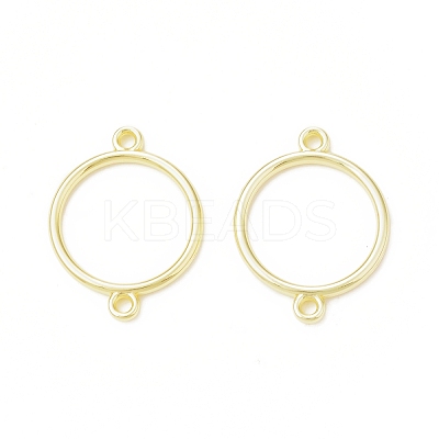 Rack Plating Alloy Connector Charms FIND-G052-31LG-1