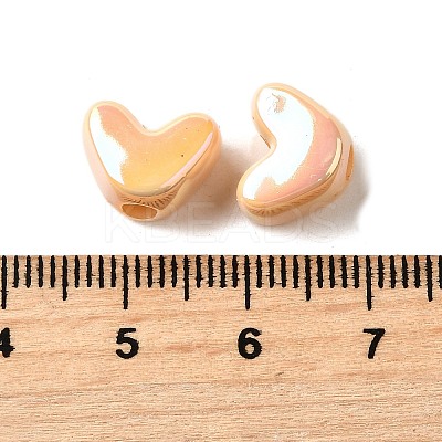 UV Plating Opaque Acrylic Beads MACR-F083-12D-1