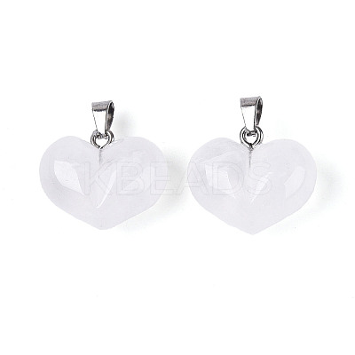 Natural Quartz Crystal Chunky Pendants G-T143-19A-1
