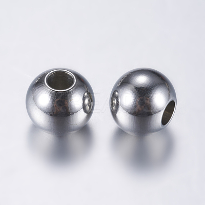 Tarnish Resistant 202 Stainless Steel Beads STAS-L198-14P-1