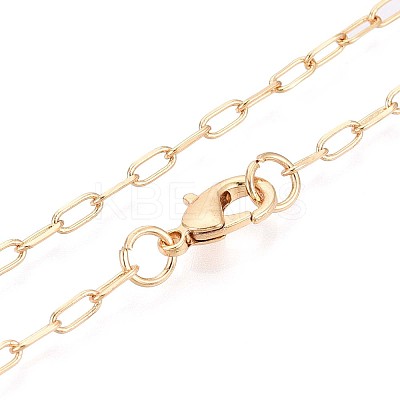 Brass Paperclip Chains MAK-S072-09A-G-1