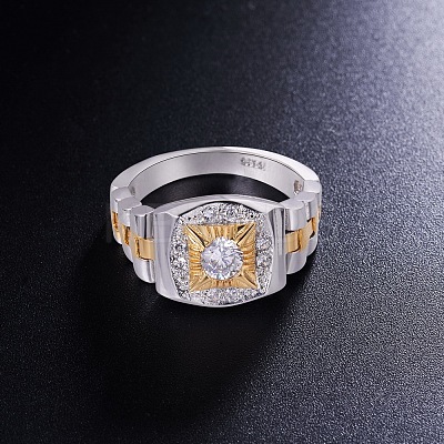 925 Sterling Silver Finger Ring JR535A-02-1