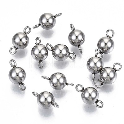 Tarnish Resistant 201 Stainless Steel Links Connectors STAS-S117-004B-01-1