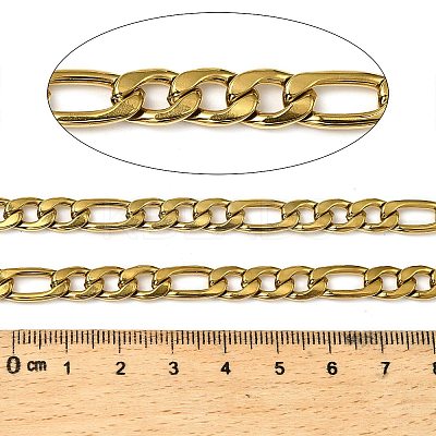 316 Surgical Stainless Steel Figaro Chains CHS-H114-09A-G-1