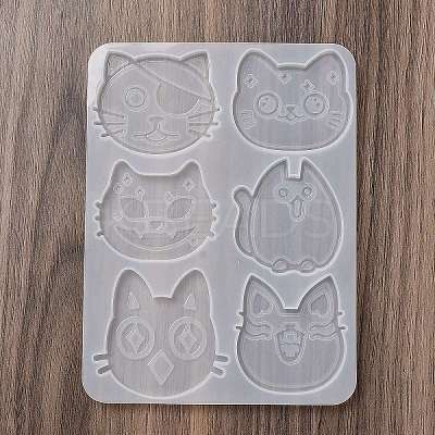 Animal Hair Clips Cabochon Silicone Molds LS-DIY-Q033-03B-1