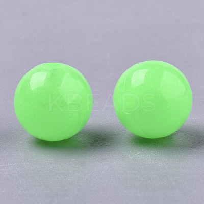 Luminous Acrylic Beads MACR-N008-25E-1