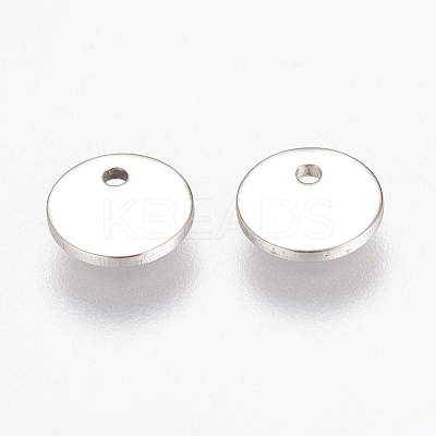 Tarnish Resistant 304 Stainless Steel Stamping Blank Tag Charms LS-STAS-K149-03A-1
