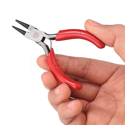 3 inch Carbon Steel Mini Pliers Round Nose Pliers P017Y-3-1