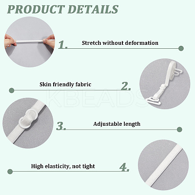 Polyester Bra Straps DIY-WH20011-50B-1