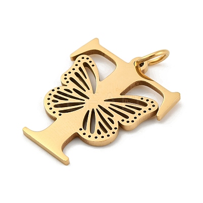 Ion Plating(IP) 201 Stainless Steel Pendants STAS-N103-184G-T-1