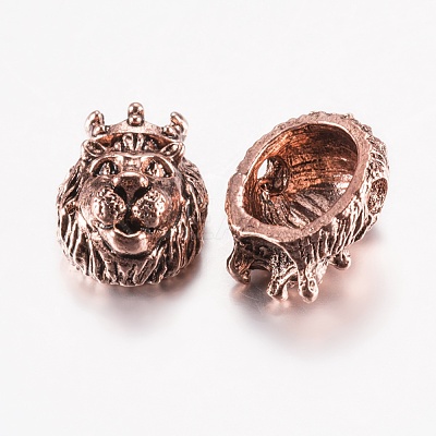 Tibetan Style Alloy Beads PALLOY-F200-08ARG-1