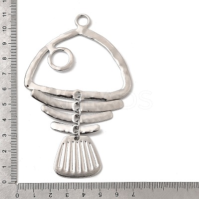 Brass Big Pendants KK-P321-01H-P-1