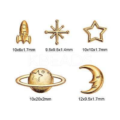 Alloy Epoxy Mold Cabochons PALLOY-CJ0001-39-1