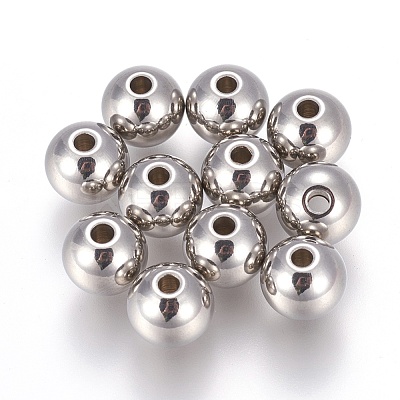 Non-Tarnish 201 Stainless Steel Beads X-STAS-F170-02P-B-1