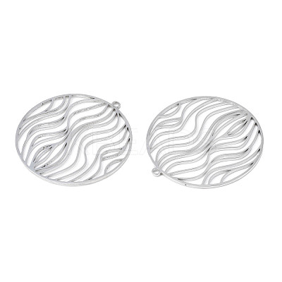 Non-Tarnish 304 Stainless Steel Pendants STAS-N095-094-1
