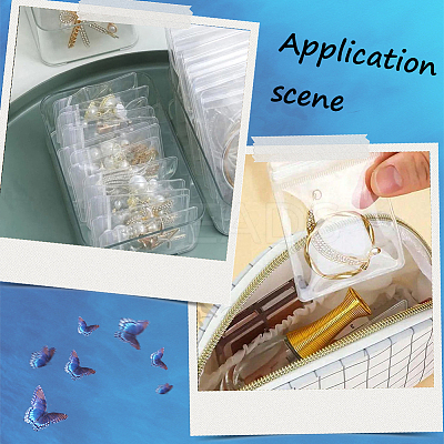 100Pcs PVC Anti Oxidation Resealable Bags AJEW-SP0001-09B-1