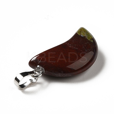 Natural Dragon Blood Pendants G-Z022-05A-1