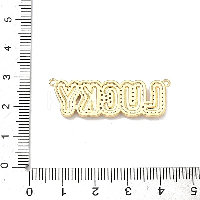 Brass Micro Pave Cubic Zirconia Pendants KK-A285-03A-G-1