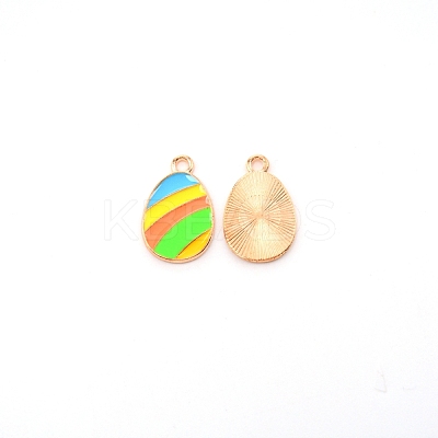 Zinc Alloy Enamel Pendants ENAM-SZC0001-02E-KCG-1