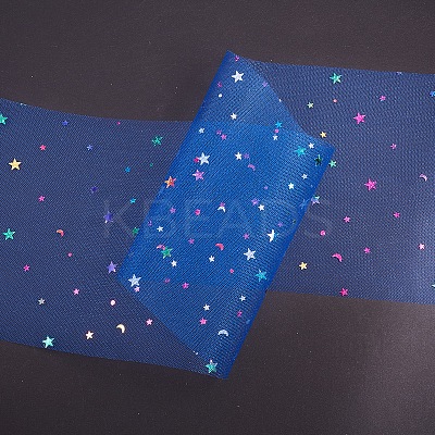 Star Sequin Deco Mesh Ribbons OCOR-BC0006-04N-1