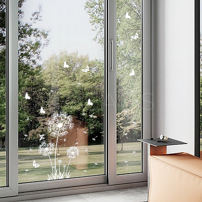 Waterproof PVC Window Film Adhesive Stickers DIY-WH0430-945-1