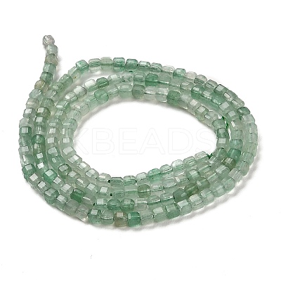 Natural Green Aventurine Beads Strands G-Q002-C01-01-1