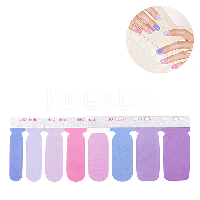 Solid Color Full Cover Best Nail Stickers MRMJ-T039-01T-1