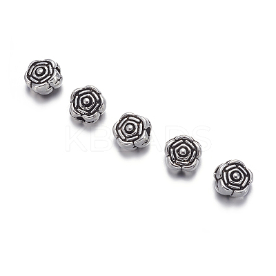 Tibetan Silver Spacer Beads LS-AB458-1