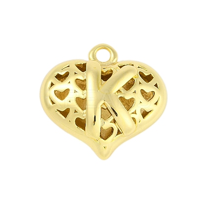 Hollow Brass Pendants for Valentine's Day KK-M289-03K-G-1