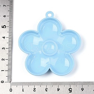 Spray Painted Alloy and Enamel Big Pendants PALLOY-T092-80C-1