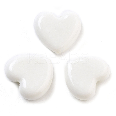 Heart Handmade Lampwork Beads LAMP-U003-01J-1
