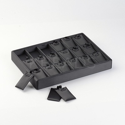 Wooden Necklace Presentation Boxes NDIS-O006-03-1