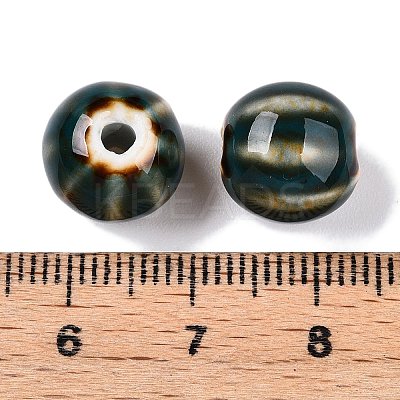 Handmade Porcelain Beads X-PORC-S498-24H-1