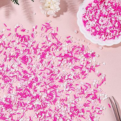 100G Handmade Polymer Clay Sprinkles Mix CLAY-CP0001-05B-1