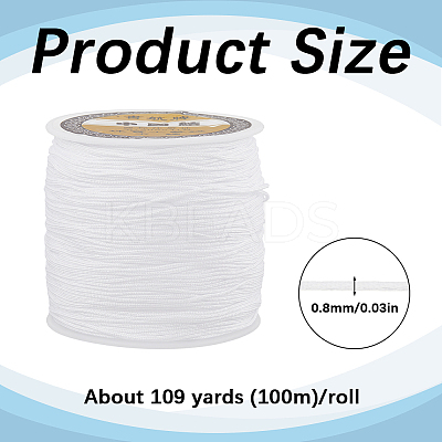 1 Roll Nylon Braided Cord NWIR-SC0001-14-1