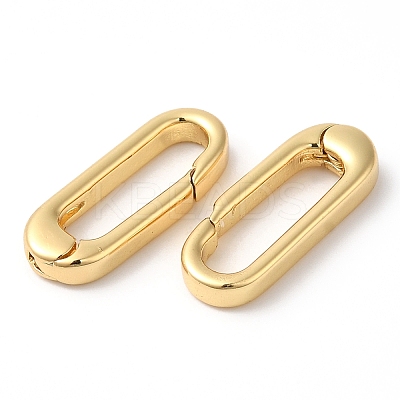 Brass Spring Gate Rings KK-R143-28G-1