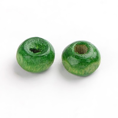 Dyed Natural Wood Beads WOOD-S614-7-LF-1