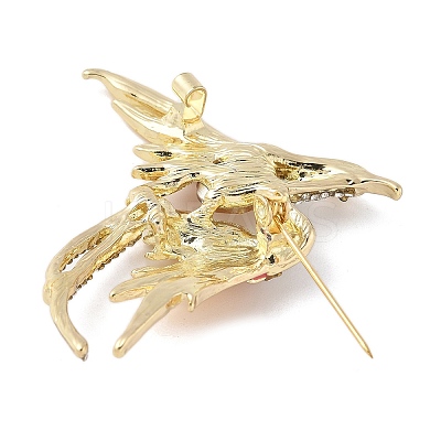 Bird Enamel Pins JEWB-Z043-05G-1