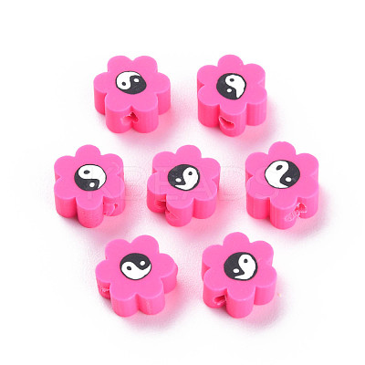 Handmade Polymer Clay Beads CLAY-N008-027G-1