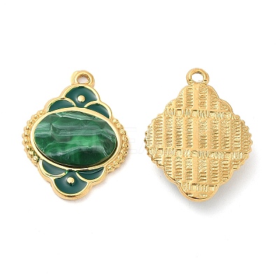 Enamel Pendants STAS-E040-13G-06-1