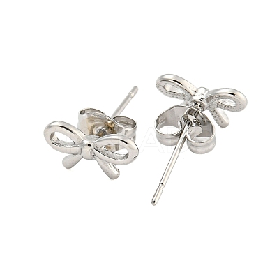 Non-Tarnish 304 Stainless Steel Stud Earrings LS-EJEW-S223-02P-1