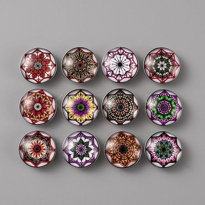 Alloy Jewelry Snap Buttons BUTT-WH0020-16C-1