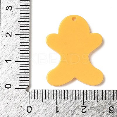 Christmas Theme Acrylic Pendants OACR-S143-02A-1