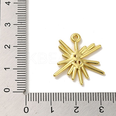 304 Stainless Steel Pendants STAS-Q322-06G-1