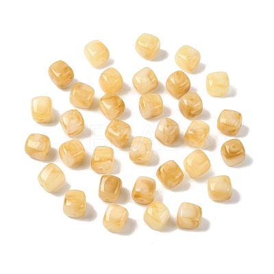 Opaque Acrylic Beads X-OACR-D320-01R-1
