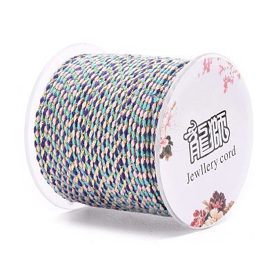 4-Ply Polycotton Cord with Metallic Thread OCOR-Z003-C07-1