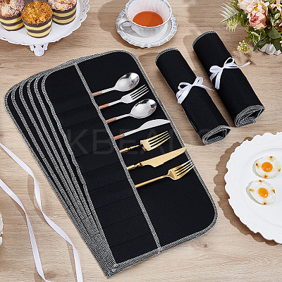 15Pcs Felt Tableware Storage Bag AJEW-WA0001-11-1