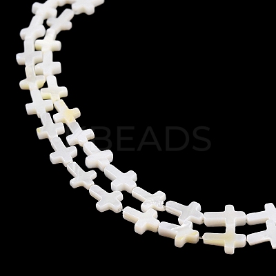 Natural Freshwater Shell Beads Strands BSHE-G036-05A-1